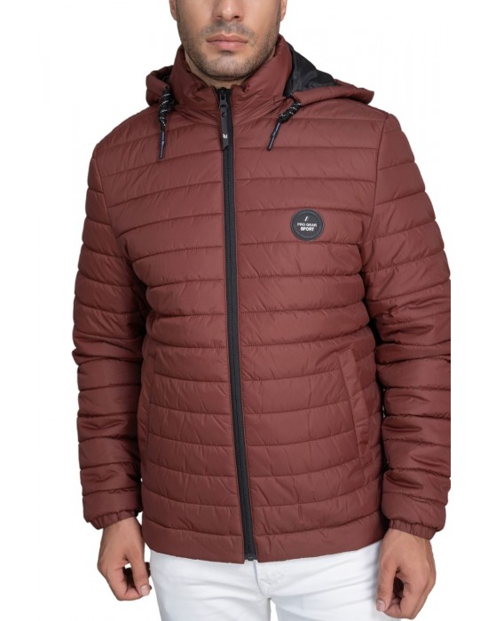 Men Packable Jacket Wine